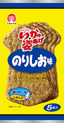 いかの姿あげ のりしお味