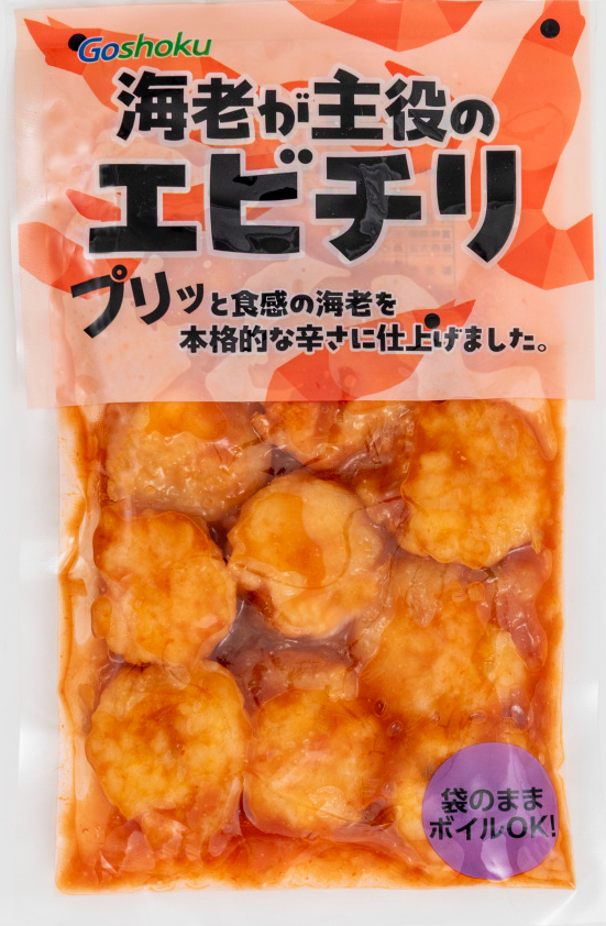 海老が主役のエビチリ（-5℃） | お魚の加工品 | 商品情報 | 株式会社合食
